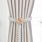 Curtain Tieback High Quality Elastic Holder Hook Buckle Clip Pretty And Fashion Polyester Decorative Home Accessories Modern Simple Style Curtain Tie Backs