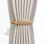 Curtain Tieback High Quality Elastic Holder Hook Buckle Clip Pretty And Fashion Polyester Decorative Home Accessories Modern Simple Style Curtain Tie Backs