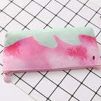 Elegant Small Fresh Print Stationery Portable Stylish Simple Pencil Case Cool Case For Students Office School Pouch