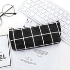 Modern Student Pencil Case Minimalist Simple Pen Bags Durable Zipper Pencil Cases For Office